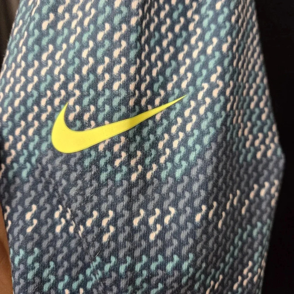 Nike Teal size medium 1/4 zip up  dry fit pro pull over  athletic Sweater - Picture 12 of 12